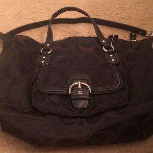 CoAch cloth bag in black